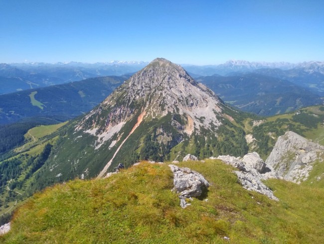 Panorama Bergwelt in der Ramsau